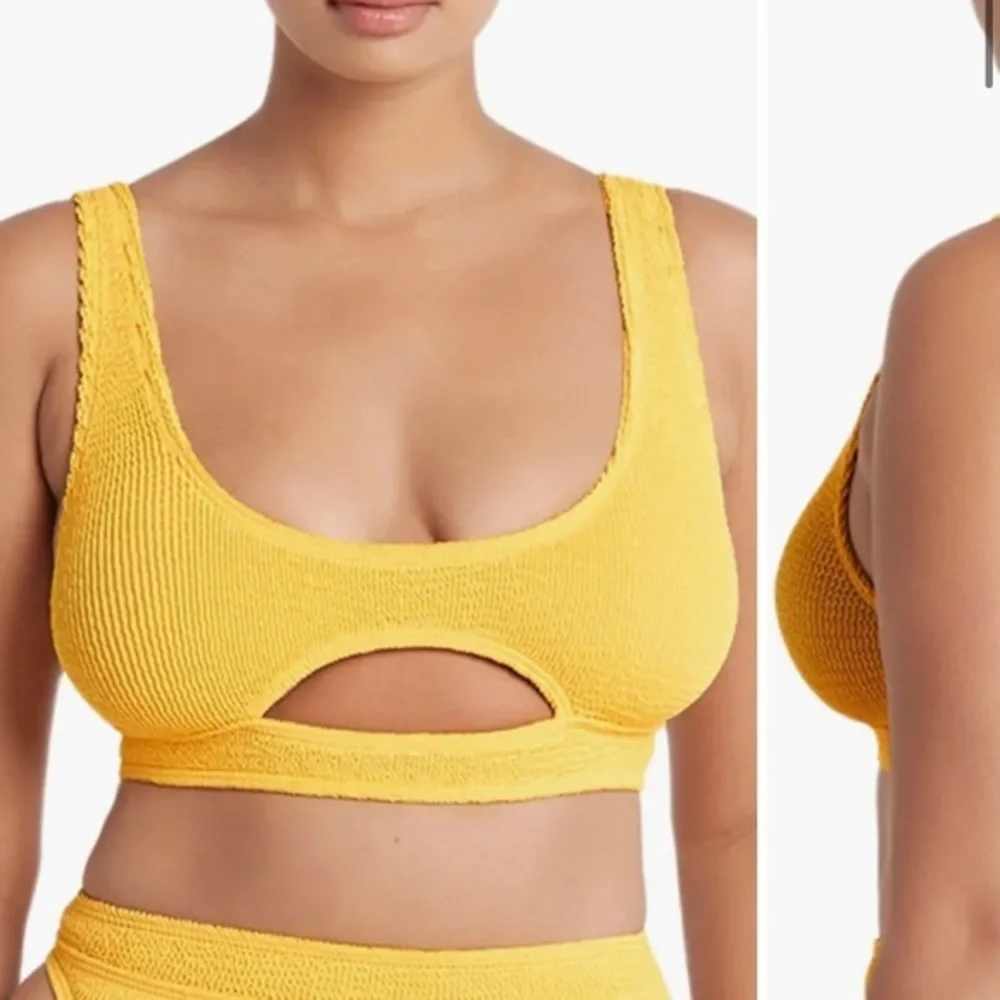BOUND by Bond-Eye Cutout Bikini Set Sunny